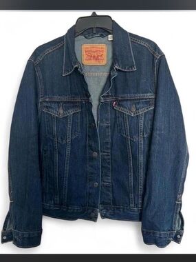 Levi's Indigo Blue Denim Jean Jacket